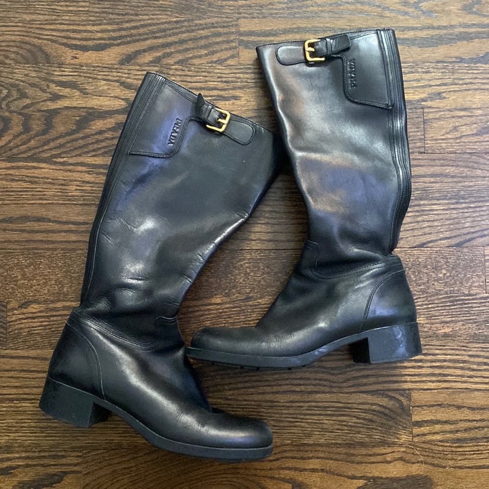 Prada Leather Boots